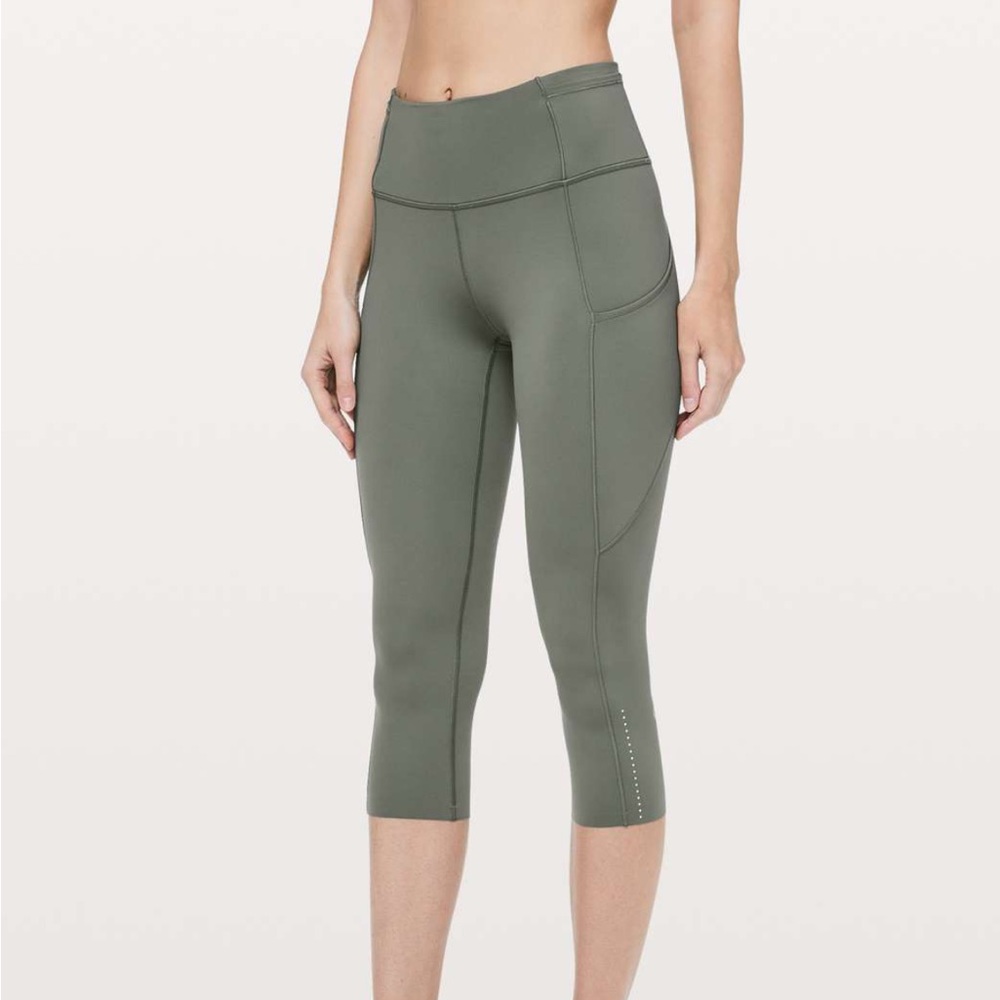 Lululemon fast & free crop